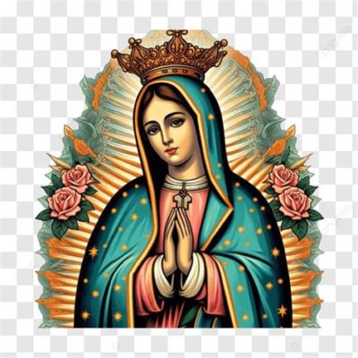  Virgen de Guadalupe - A Vivid Depiction of Devotion and Mystical Encounter!