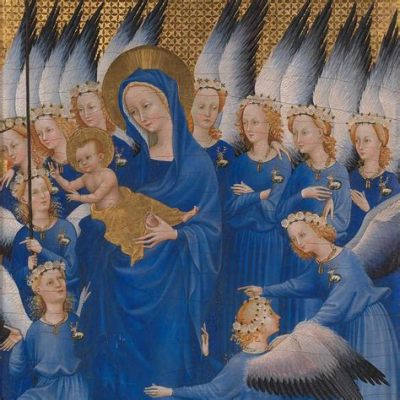 “The Wilton Diptych” – A Regal Vision with Intricate Symbolism and Delicate Gilding!